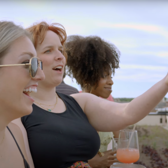 Joycelyn Fish of Racine Theatre Guild chose to move up