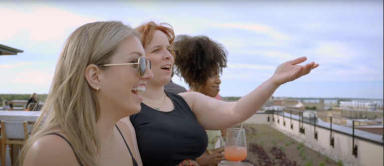 Joycelyn Fish of Racine Theatre Guild chose to move up