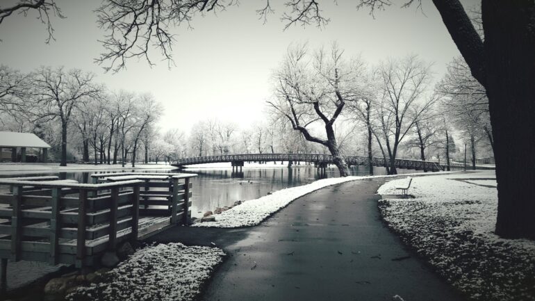 Riverside Park_Frosty Snowfall