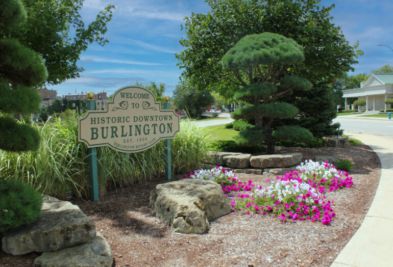 welcome to historic downtown burlington