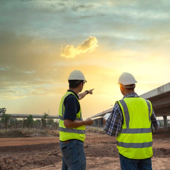 Construction workers