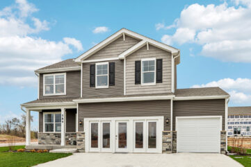 Schaefer Farm home model in Burlington