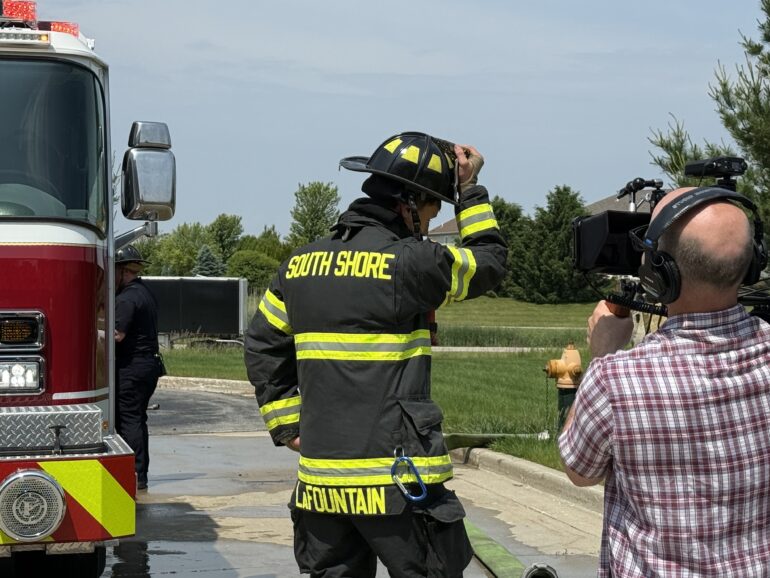 Elijah LaFountain Southshore Firefighter