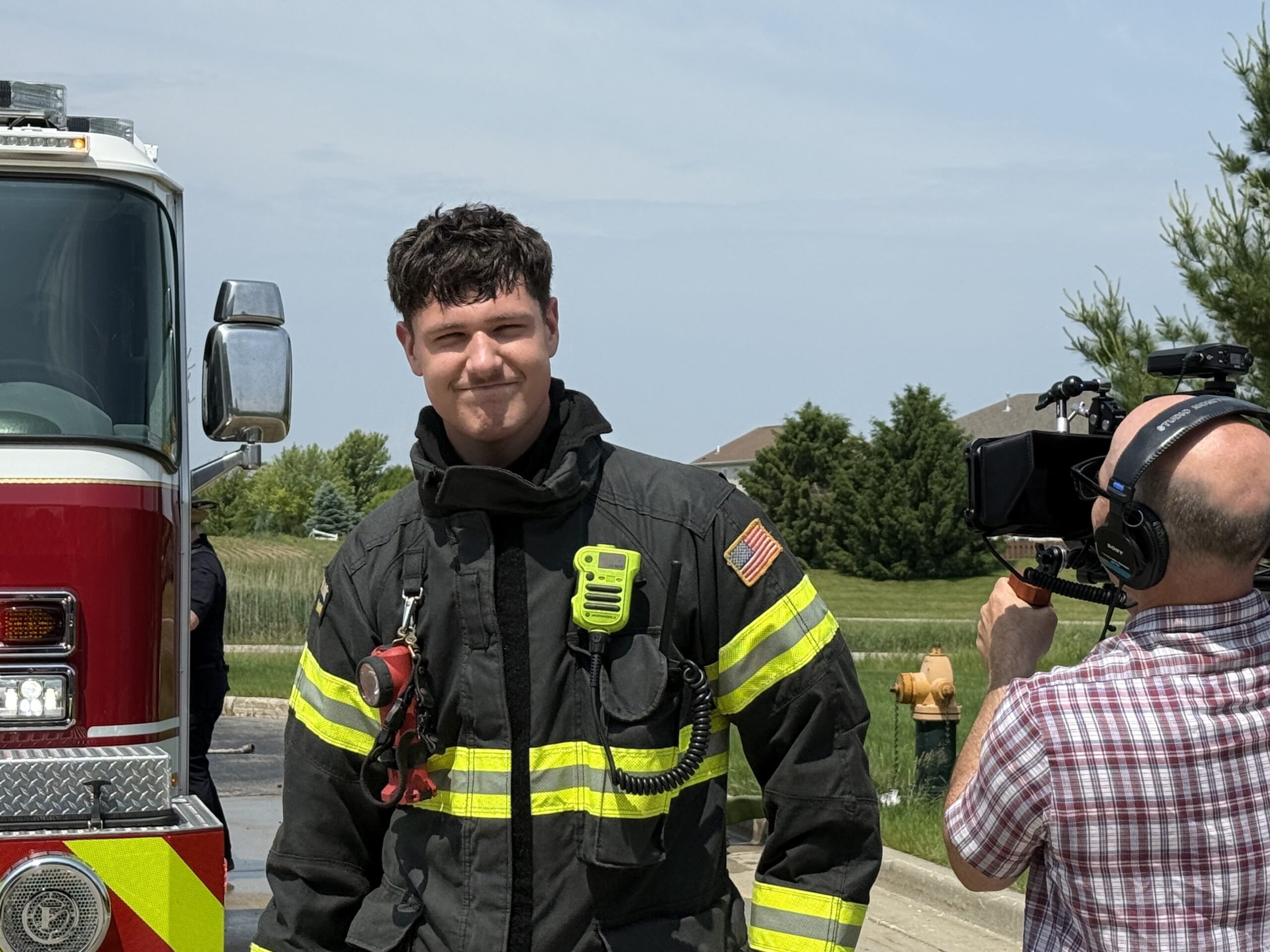 Elijah LaFountain Southshore Firefighter