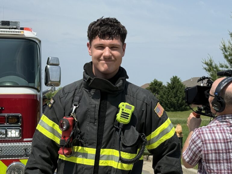 Elijah LaFountain Southshore Firefighter