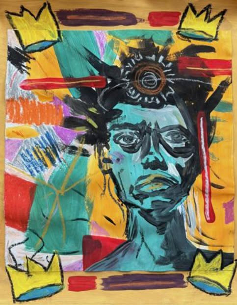 A Man, A Boy painting by Nia Terry